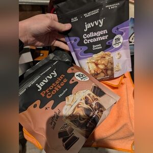 Javvy Protein Coffee And Collagen Creamer With Frother!